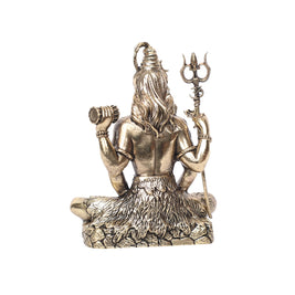 Brass Seated Shiva