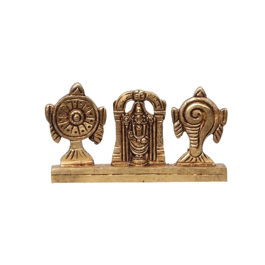 Brass Shanku Chakra Balaji