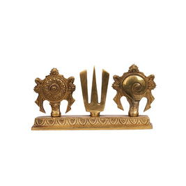 Brass Shanku Chakra