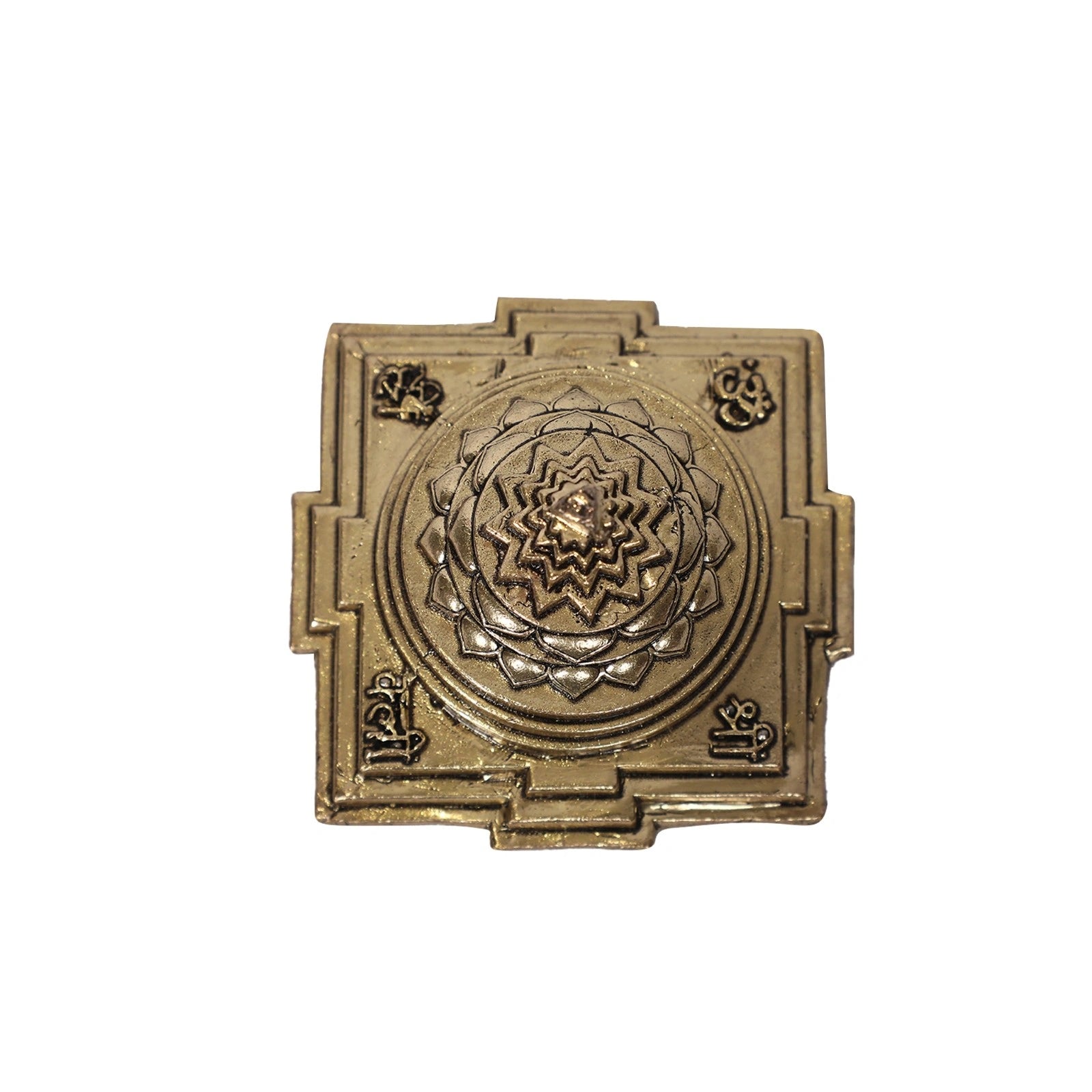 Brass Shree Yantra
