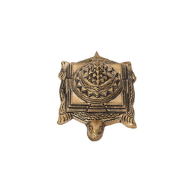 Brass Tortoise Shree Yantra
