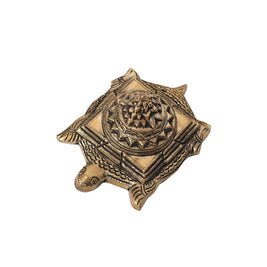 Brass Tortoise Shree Yantra