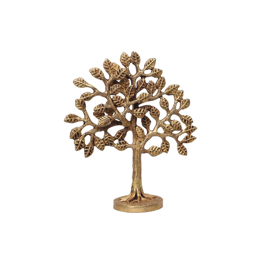 Brass Tree Decor