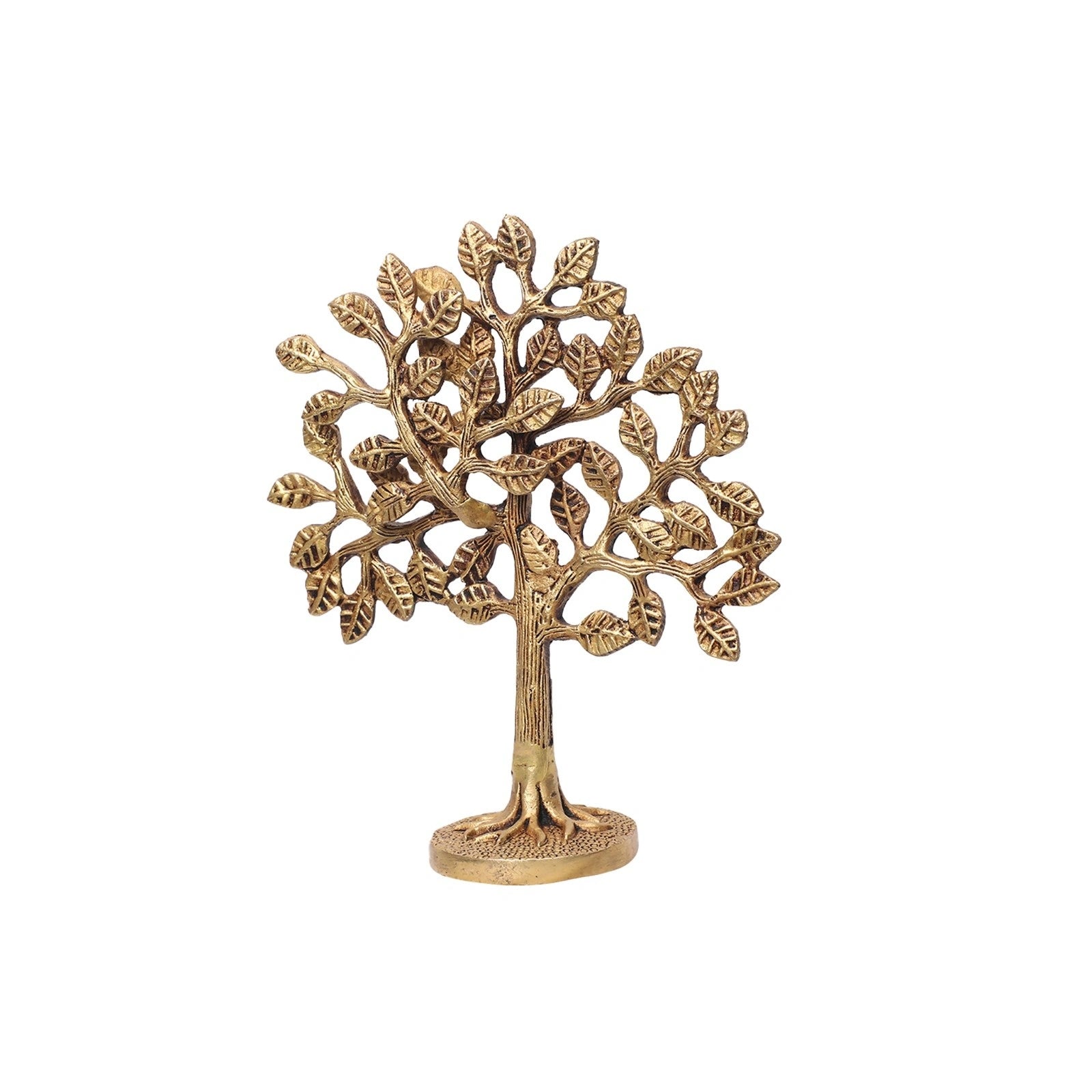 Brass Tree Decor