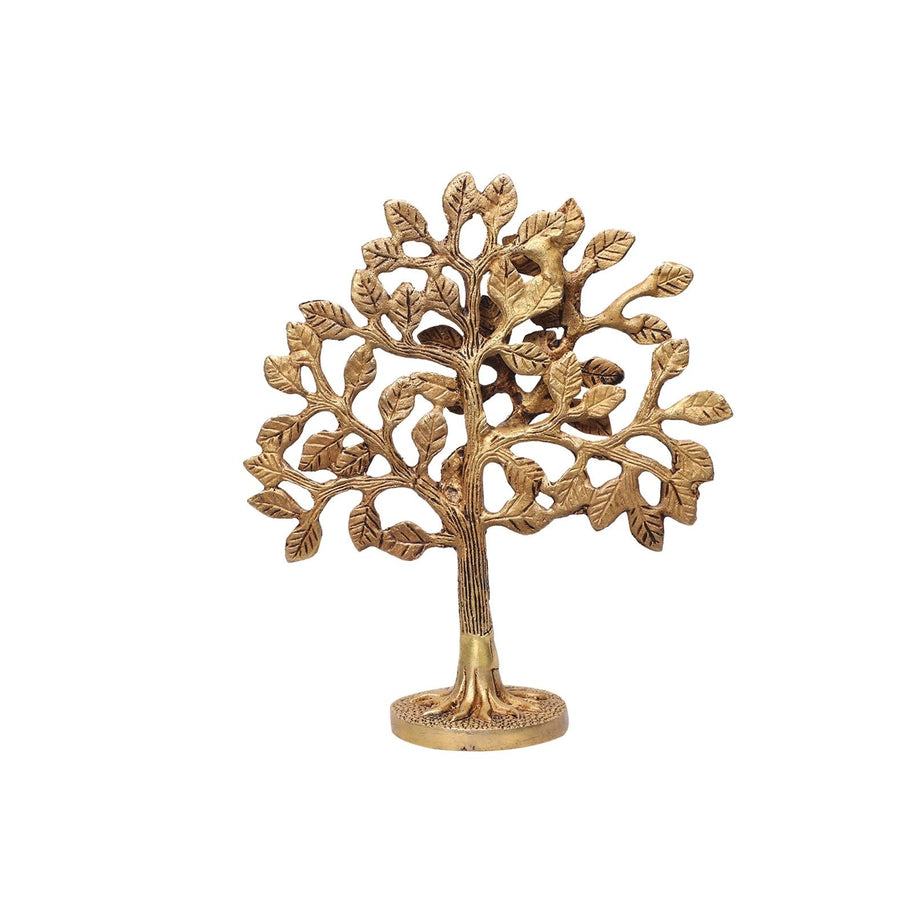 Brass Tree Decor