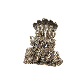 Brass Vishnu Lakshmi Idol