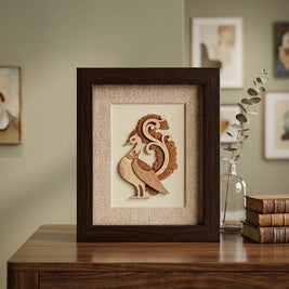 Peacock Art Wall Frame for Elegant Home Decor new