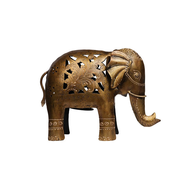 Unique Iron Elephant Showpiece