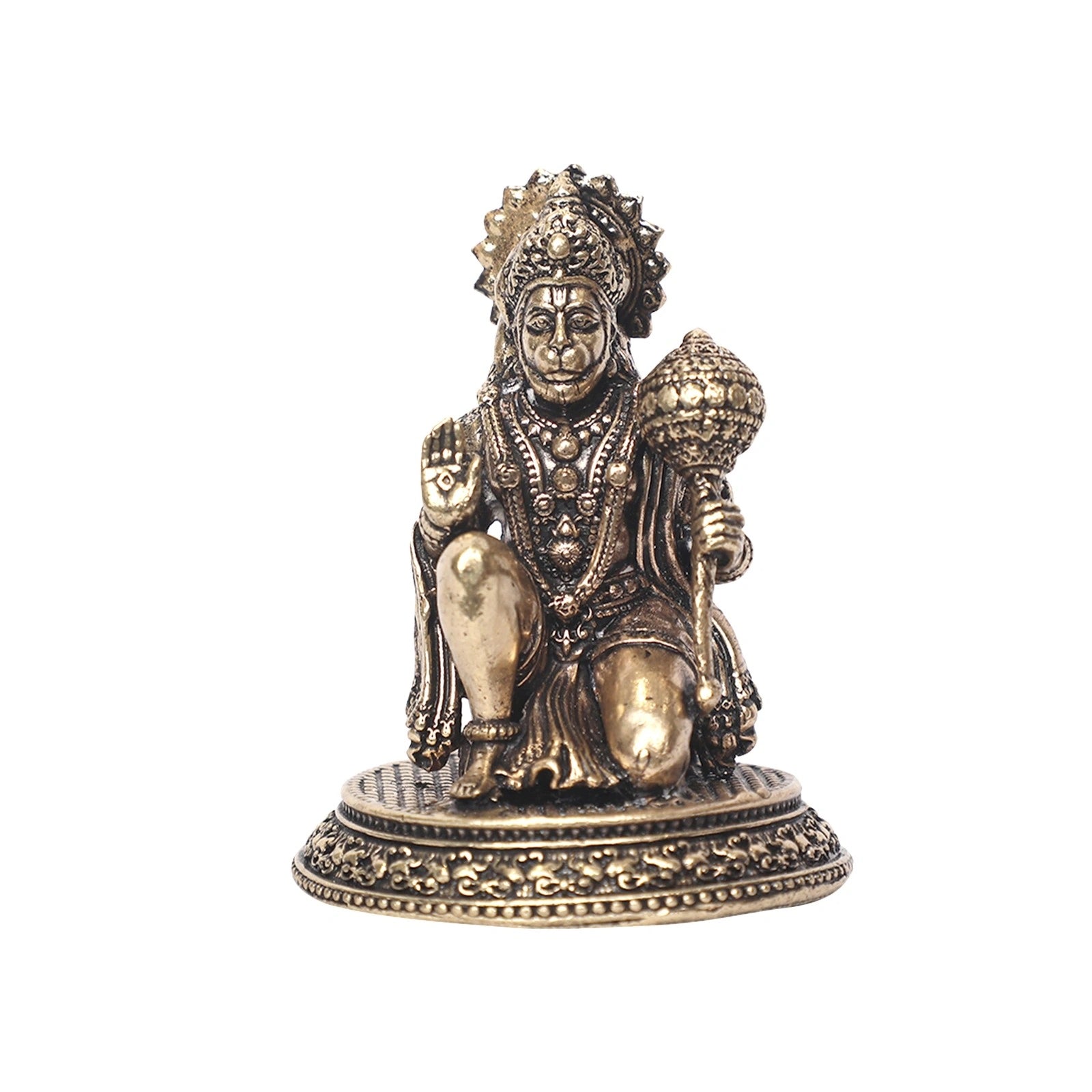 Mini Brass Hanuman Idol