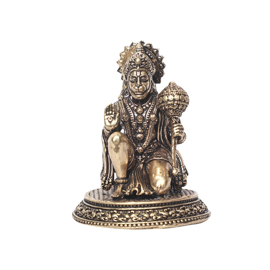 Mini Brass Hanuman Idol