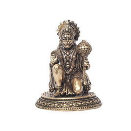 Mini Brass Hanuman Idol