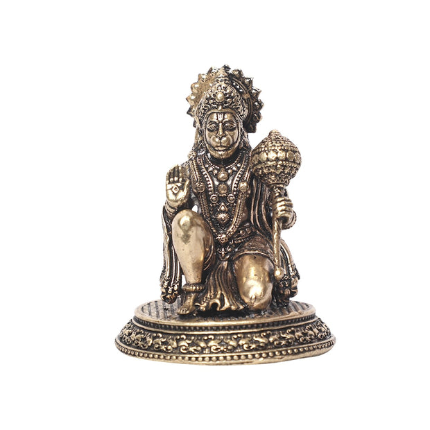Mini Brass Hanuman Idol