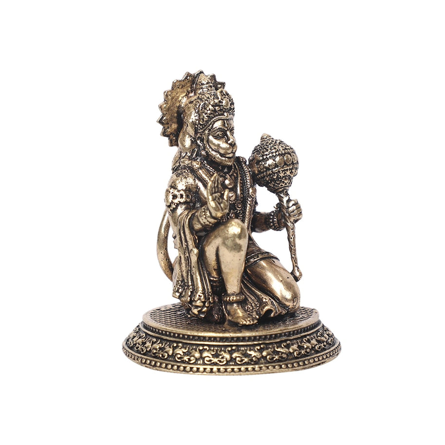 Mini Brass Hanuman Idol