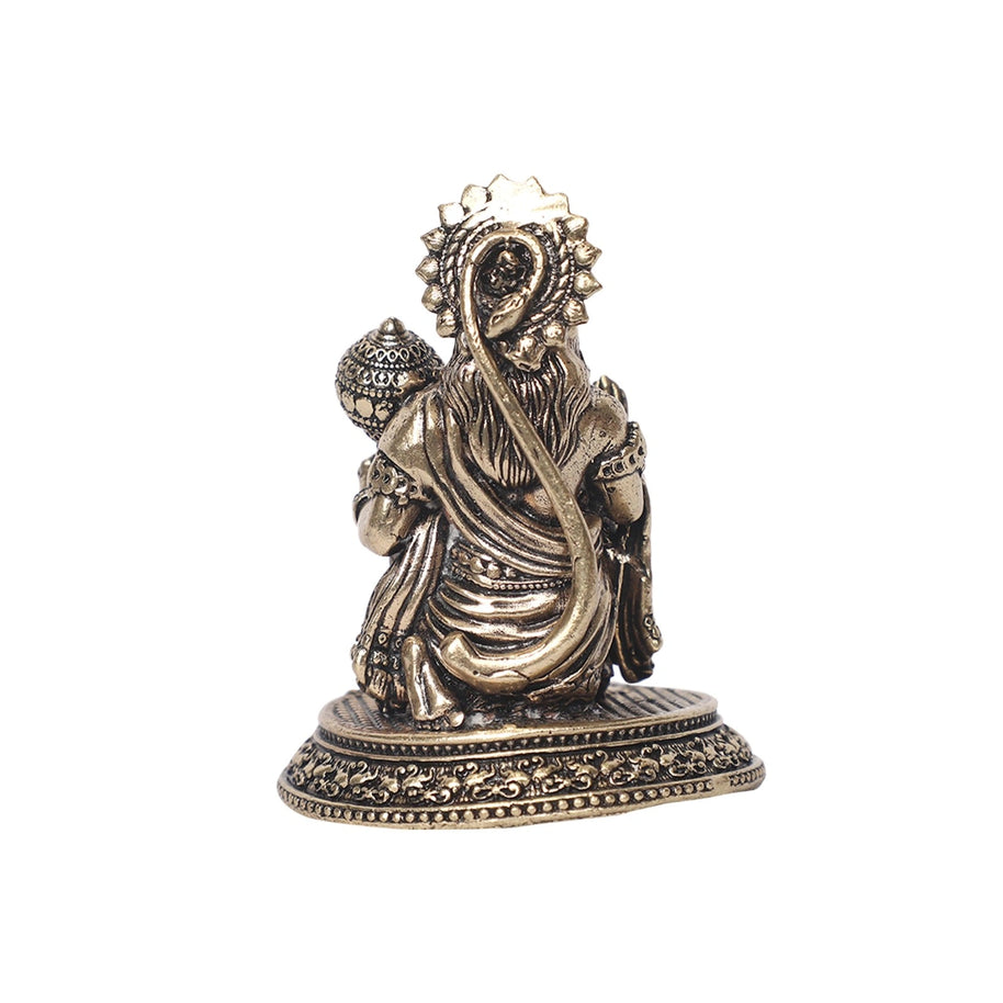 Mini Brass Hanuman Idol