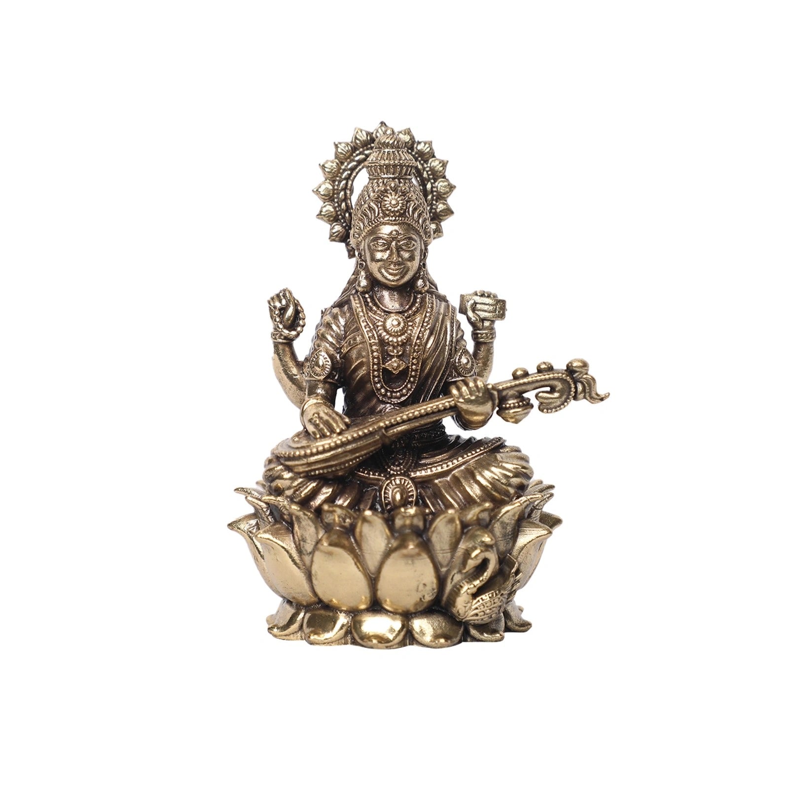 Brass Saraswathi Idol