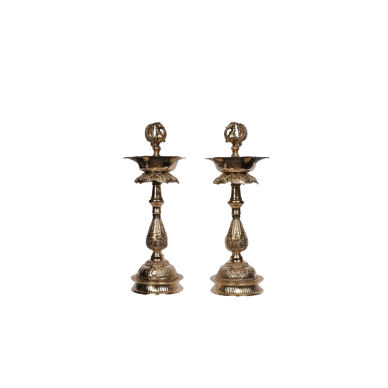 Brass Mahalakshmi Murga Lamp