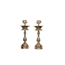 Brass Mahalakshmi Murga Lamp
