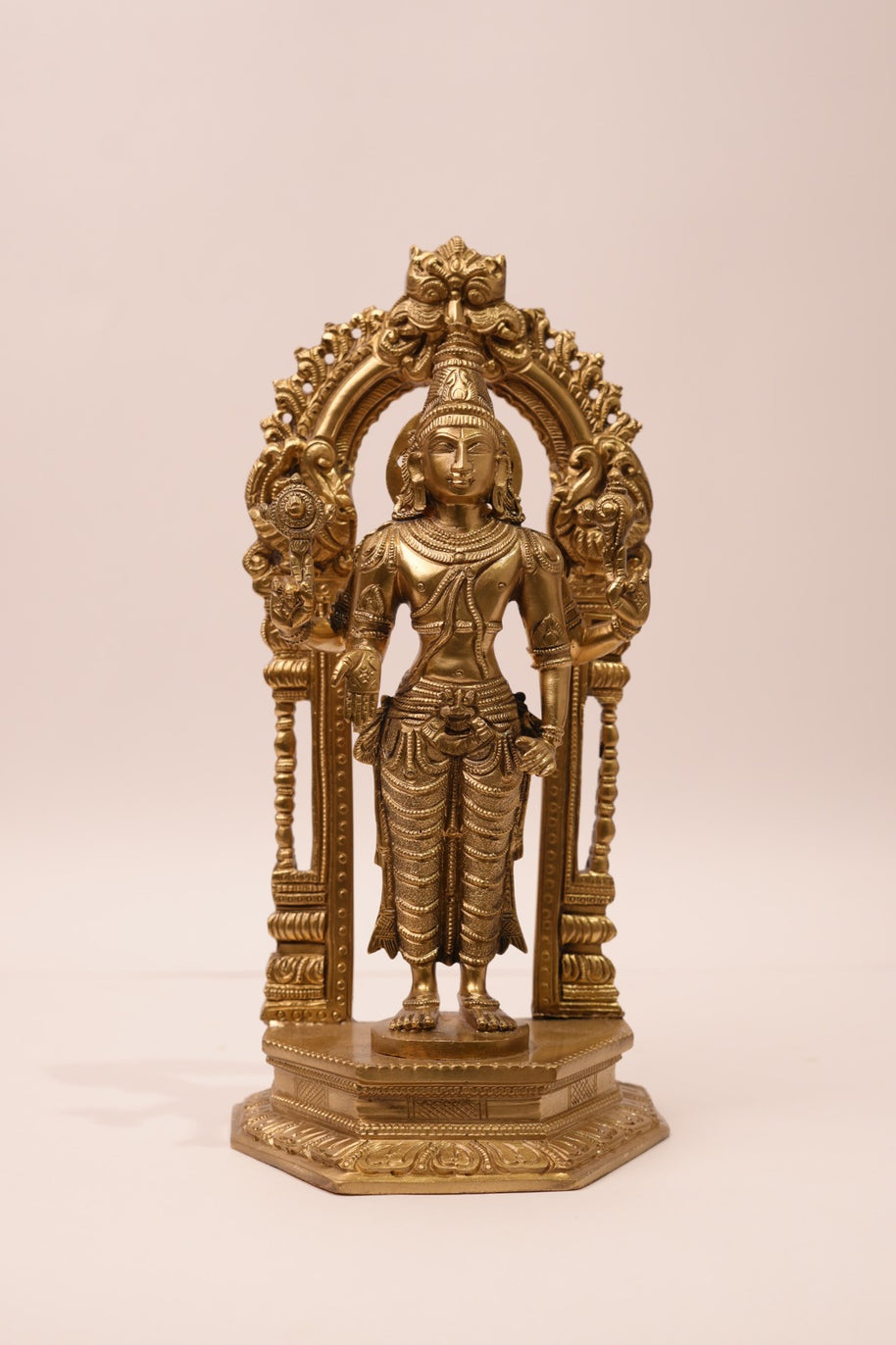 Bronze Arch Narayana Idol