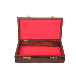 Rosewood Inlay Jewellery Box
