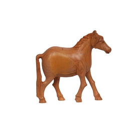 Handcrafted Wooden Horse Showpiece
