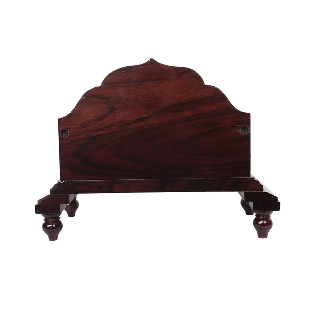 Wooden Mandasana