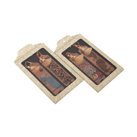 Wooden Radha Krishna Bookmark