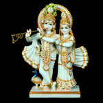 Marble Radha Krishna ragaarts.myshopify.com
