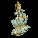 Marble Dust Lotus Krishna ragaarts.myshopify.com