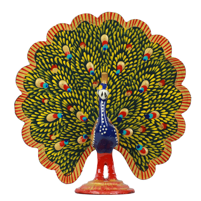 Metal  Dancing Peacock