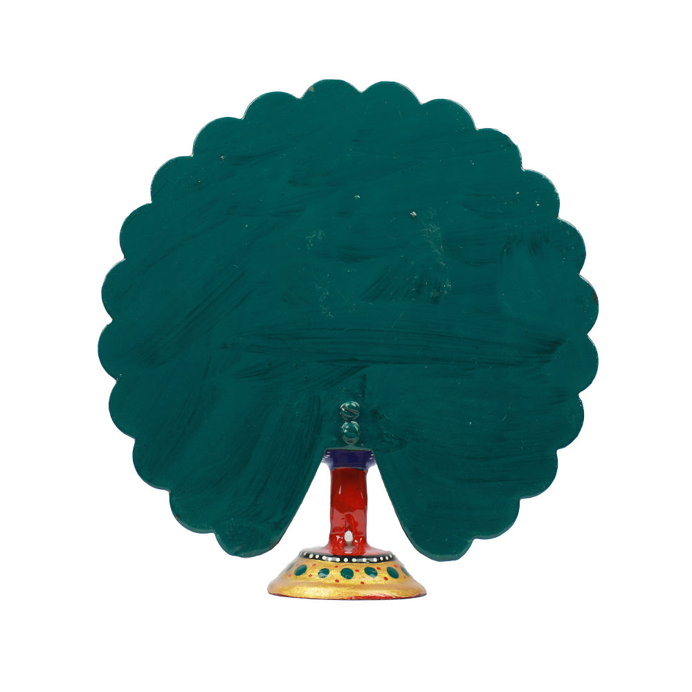 Wooden Dancing Peacock