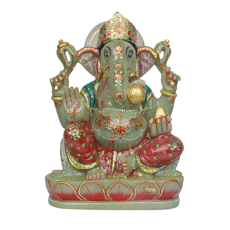 Jade Stone Ganesha