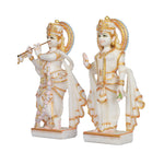 Marble Painting St Radha Krishna