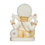 Culture Marble Ganesh Sitting with Masand