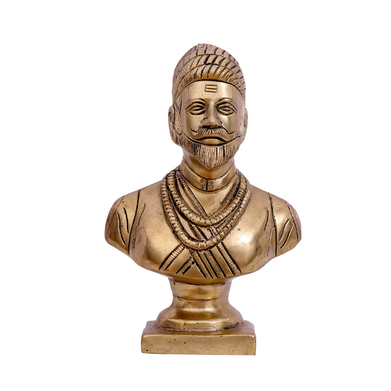 ShivaJi Maharaj Brass Statue – Ragaarts