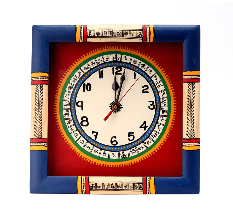Wall Hanging  Warli Clock