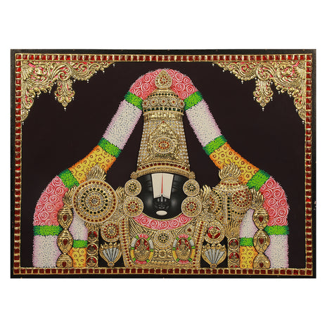 Tanjore Painting Balaji Face