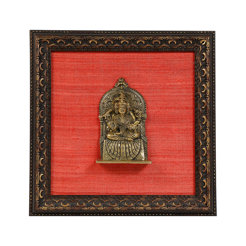 Sringeri Sharadamba With Wooden Frame