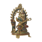 Brass Saraswathi Devi