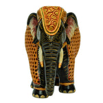 Elephant with Inlay Work & Painted ragaarts.myshopify.com