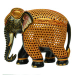 Elephant with Inlay Work & Painted ragaarts.myshopify.com