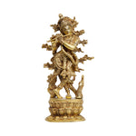 Brass Antique Krishna