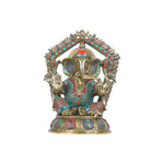 Brass Ganesha Sitting