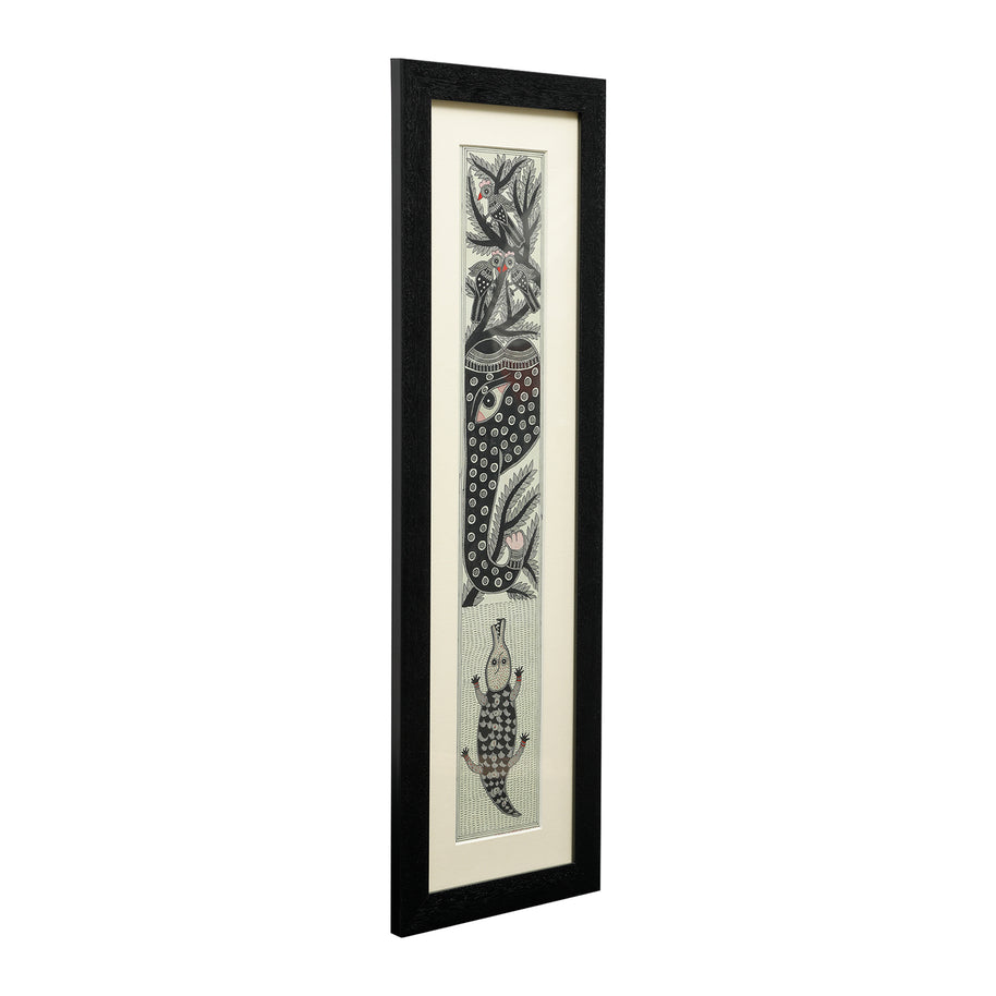 Nature Wild Art - Madhubani Painting