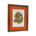 Om Ganesha With Wooden Frame