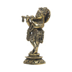 Brass Krishna Standing Idol