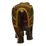 Wooden Carving Elephant ragaarts.myshopify.com