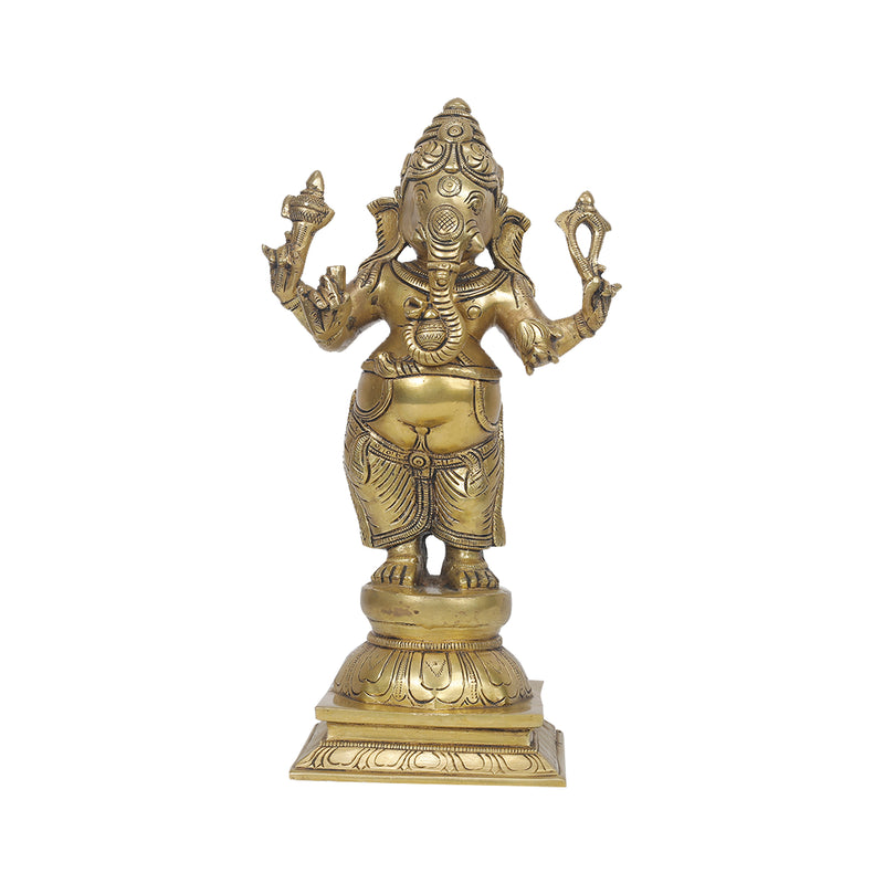 Brass Ganesha Standing