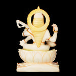 Marble Saraswathi Sitting