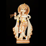 Marble Radha Krishna Pair