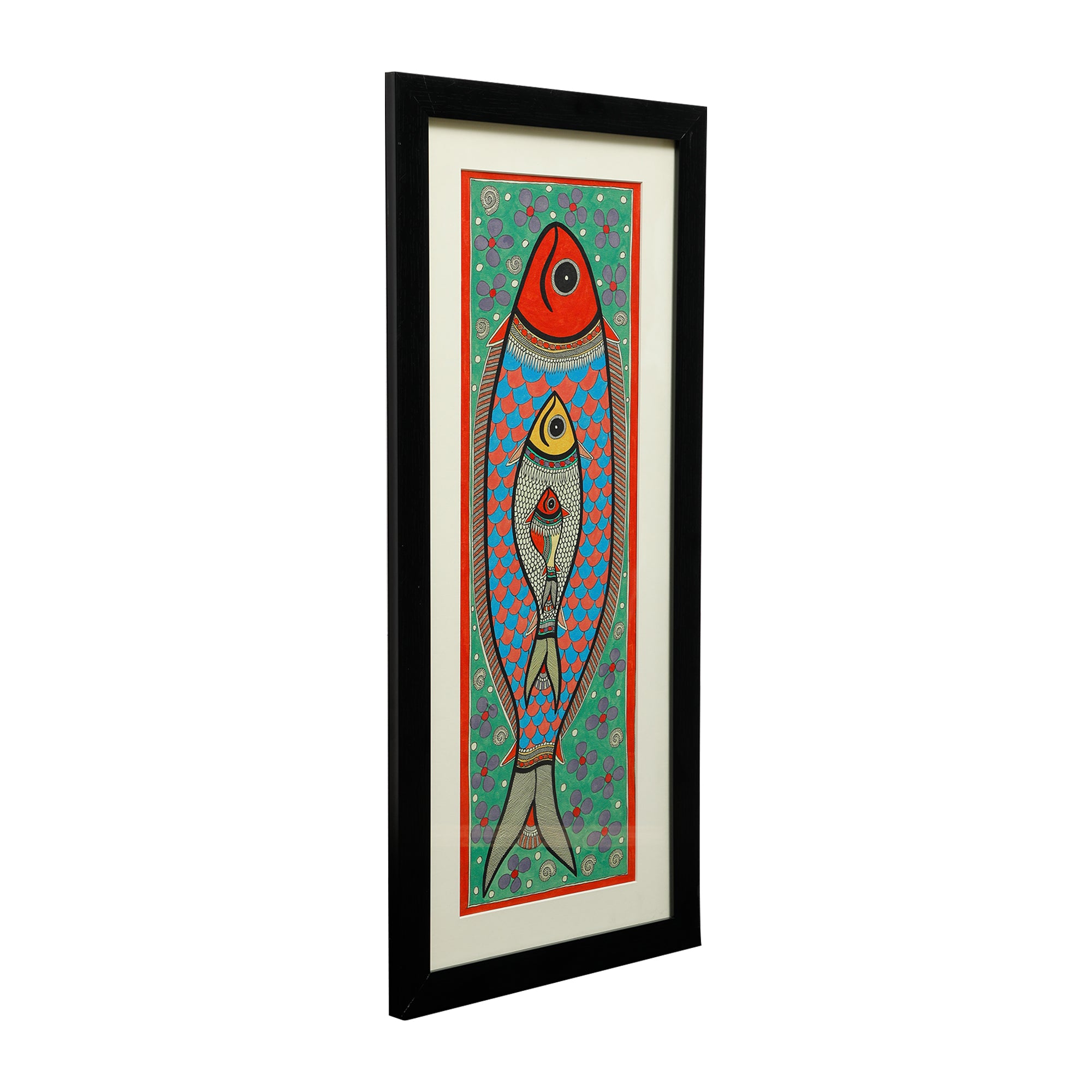 Fish Art - Madhubani Painting